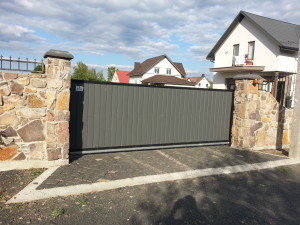 Автоматичні Відкатні ворота з підсиленою фурнітурою